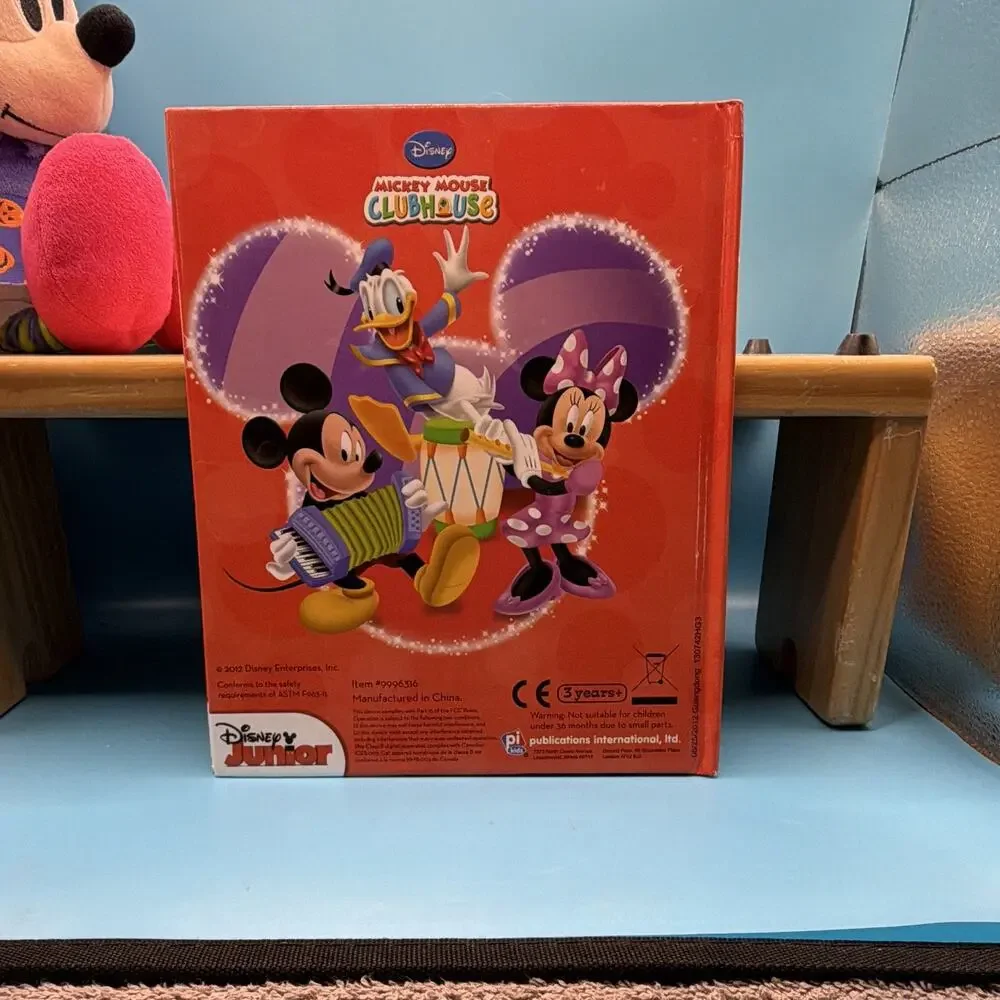 Disney Minnie Mouse Halloween Witch Plush , and play with Mickey book.